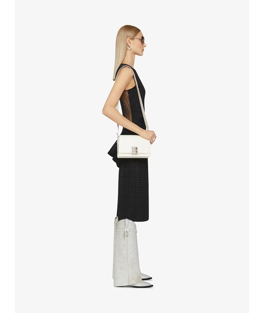 GIVENCHY Черное ацетатное коктейльное платье, фото 3