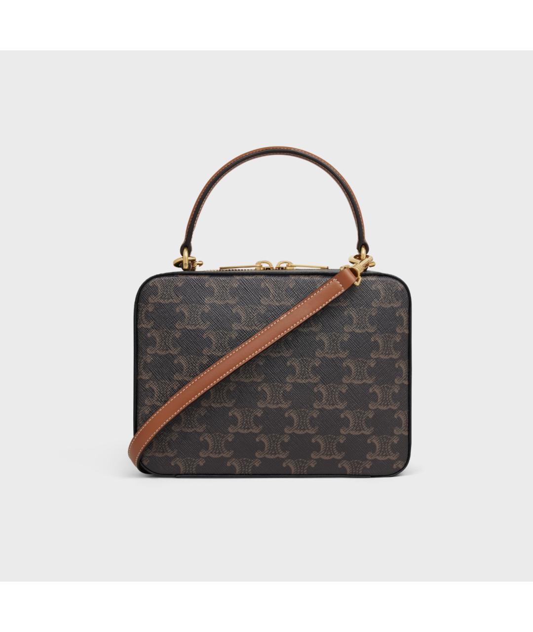 CELINE Коричневая сумка тоут, фото 3