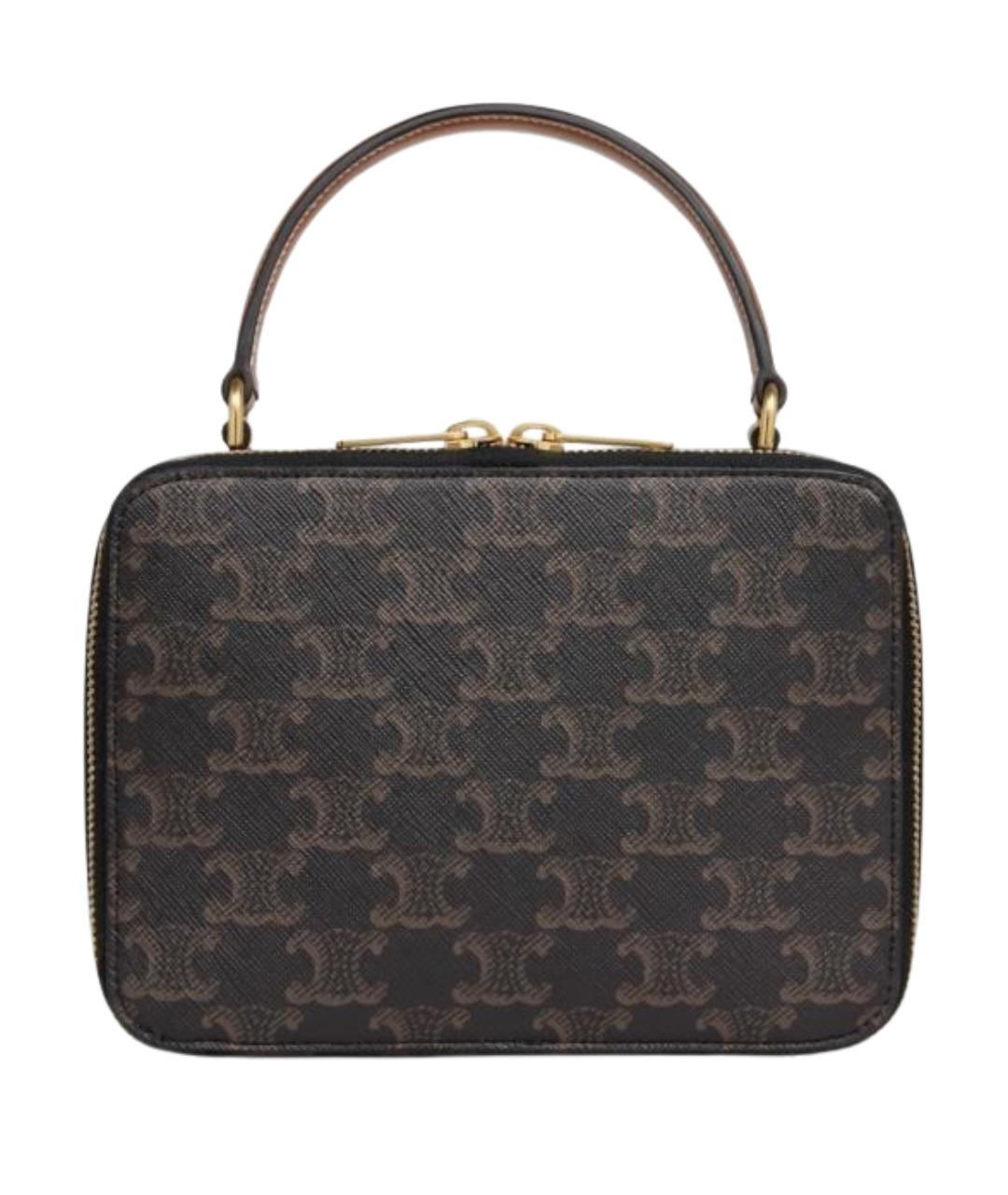 CELINE Коричневая сумка тоут, фото 1