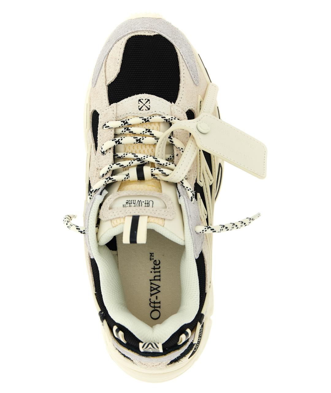 OFF-WHITE Мульти синтетические кроссовки, фото 5