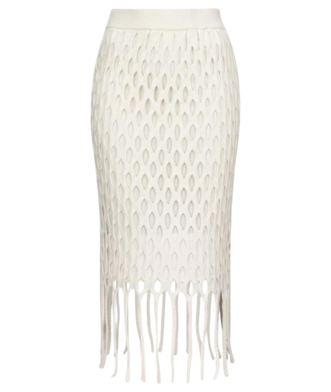 PINKO Белая юбка миди, фото 1