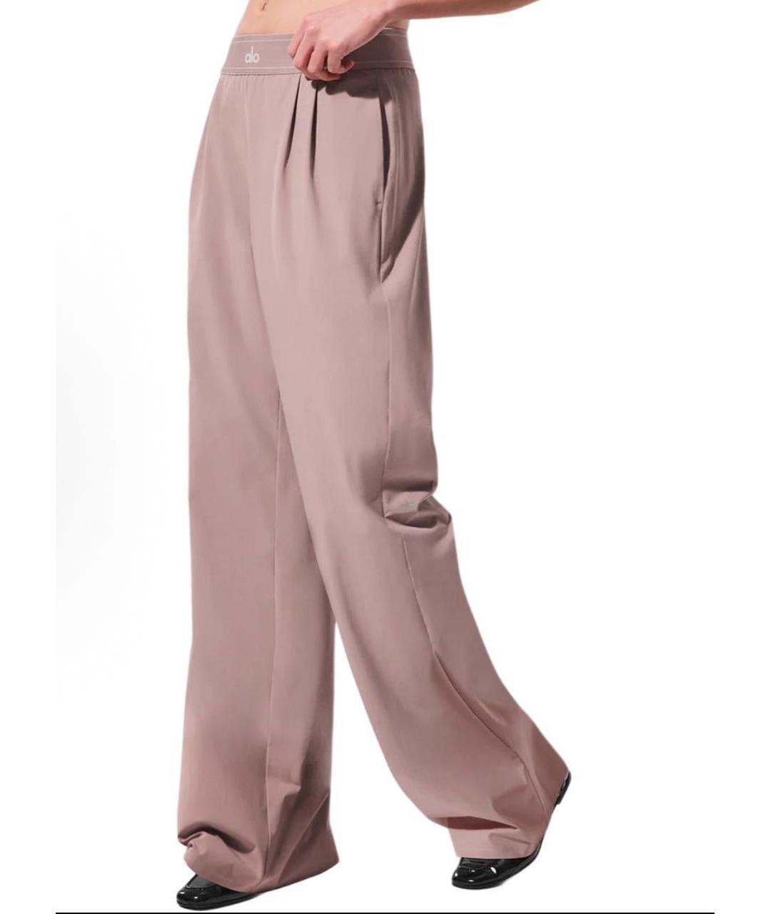 ALO YOGA Розовые спортивные брюки и шорты, фото 4