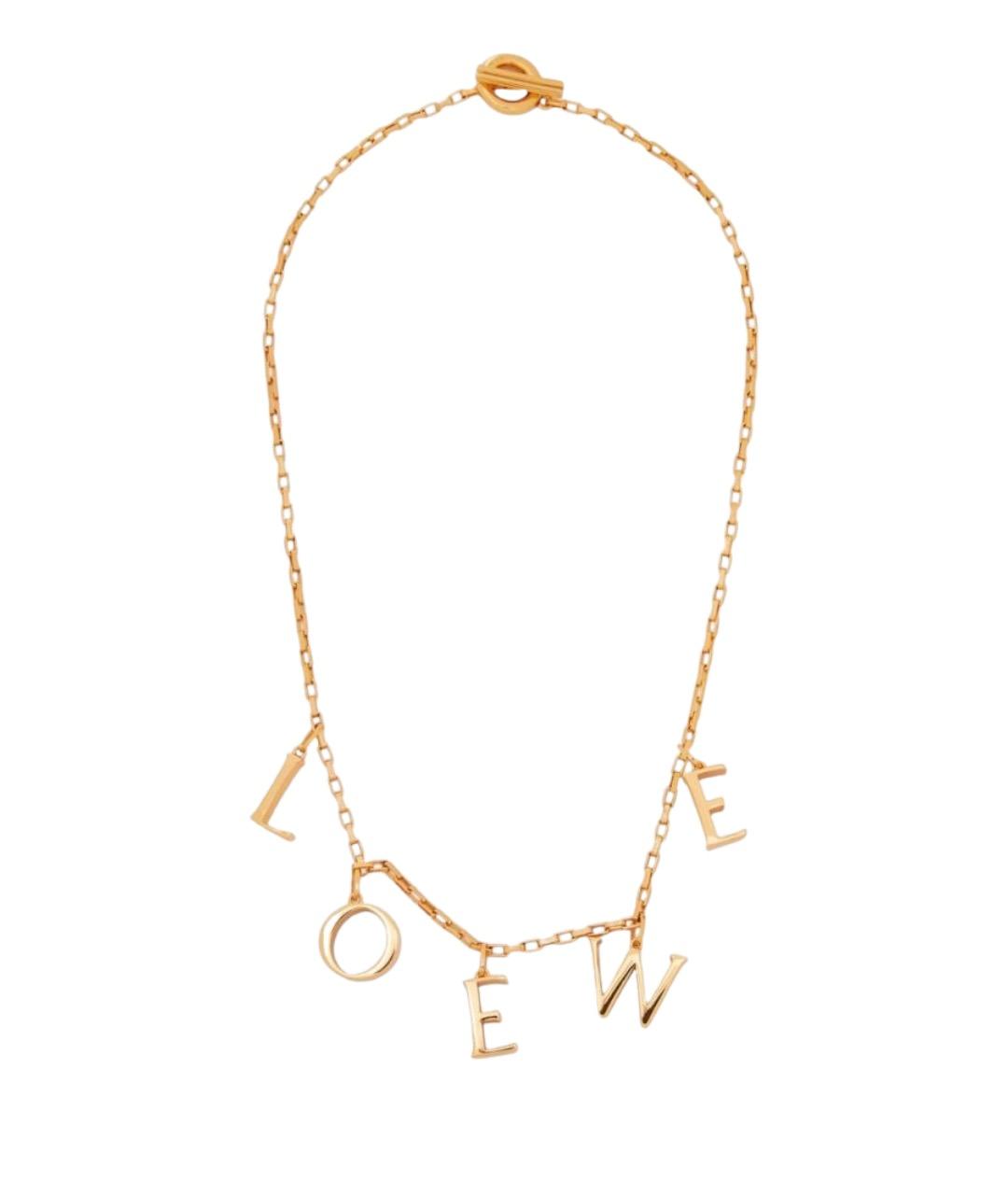 LOEWE Золотая серебряная подвеска, фото 1