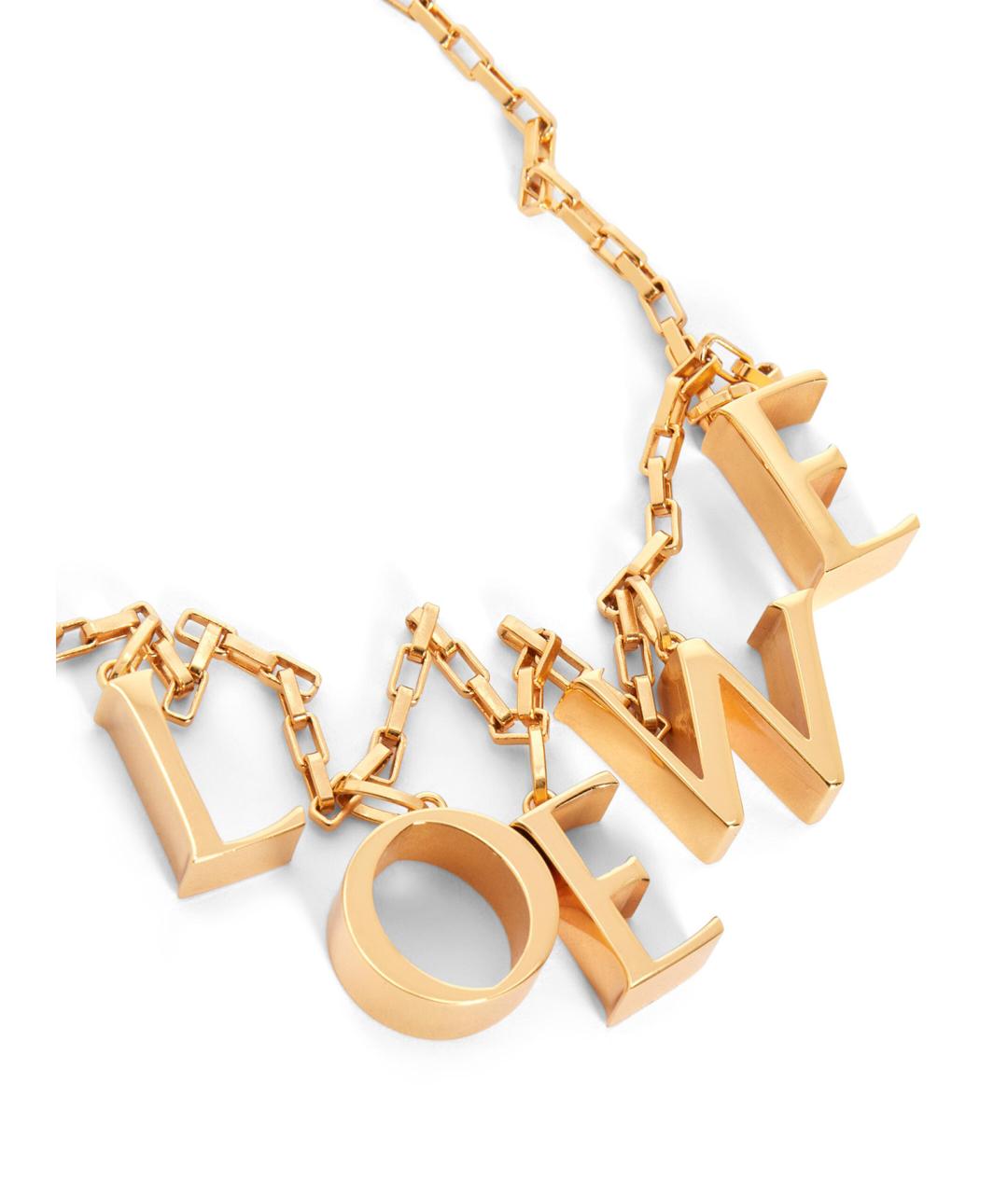 LOEWE Золотая серебряная подвеска, фото 2