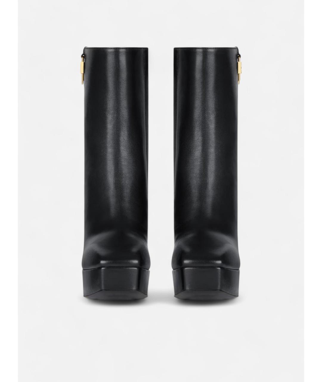 GIVENCHY Черные кожаные ботильоны, фото 2