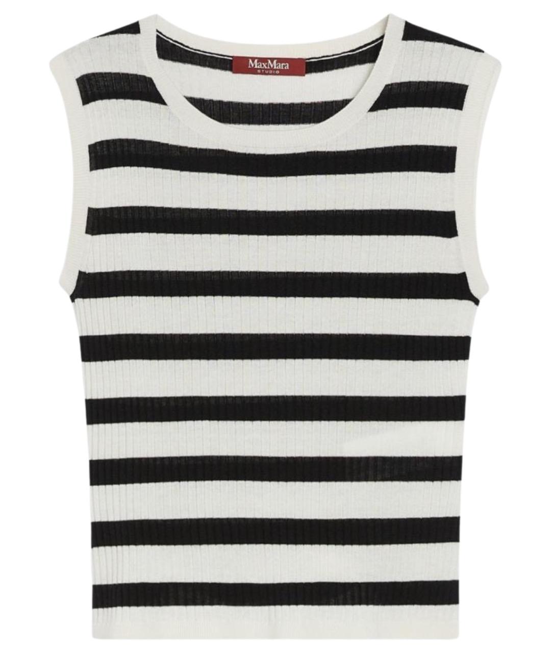 MAX MARA STUDIO Мульти шелковый джемпер / свитер, фото 1