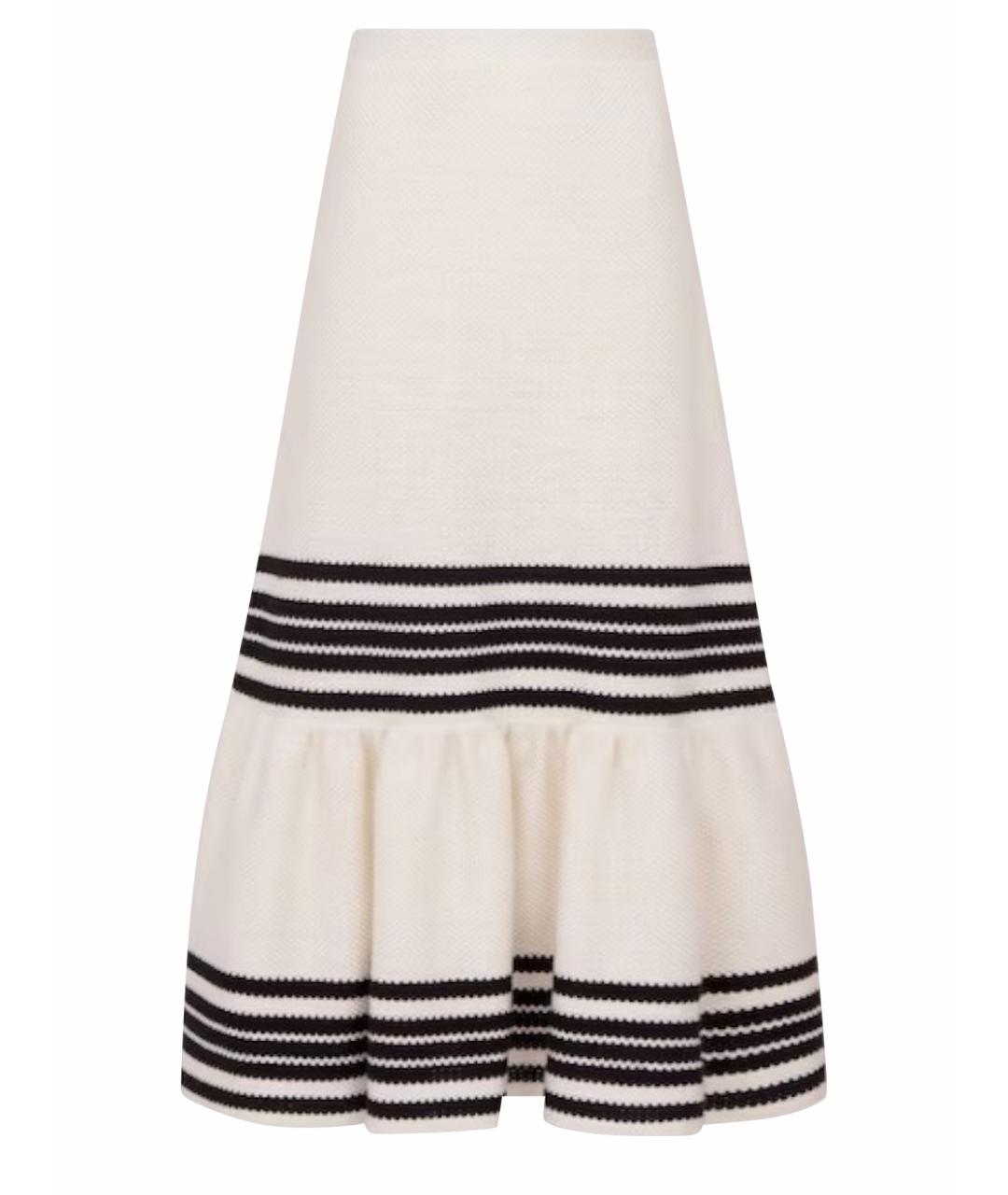 CHRISTIAN DIOR Мульти хлопковая юбка миди, фото 1