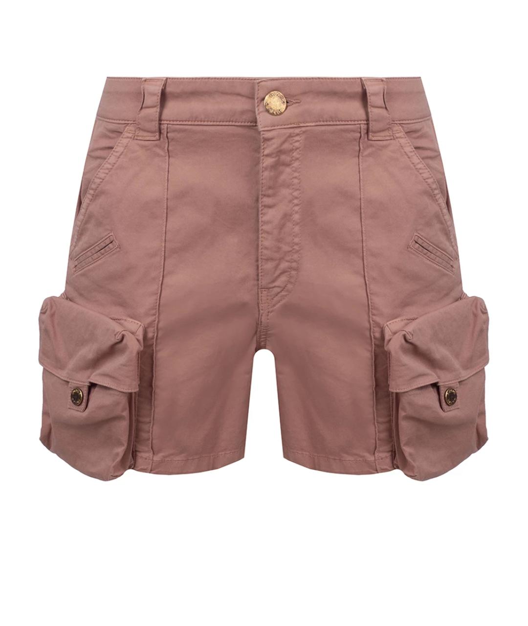 PINKO Бежевые хлопковые шорты, фото 1