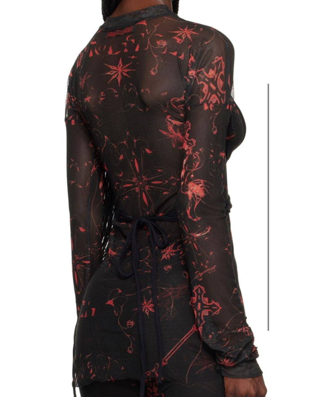 OTTOLINGER Черная полиэстеровая блузы, фото 4