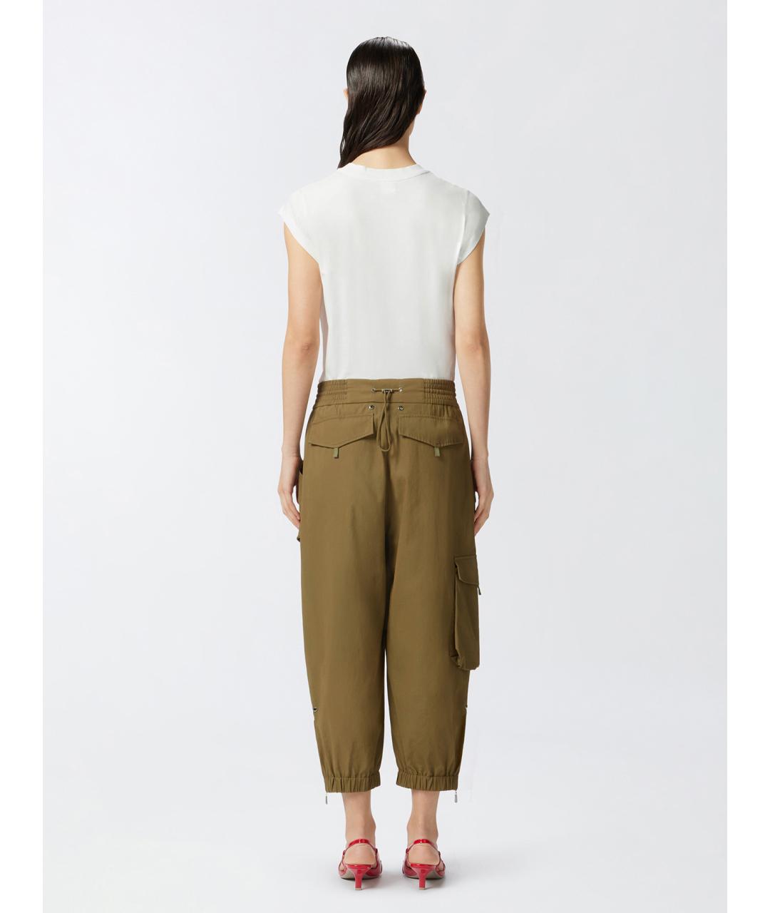 PINKO Белая хлопковая футболка, фото 4