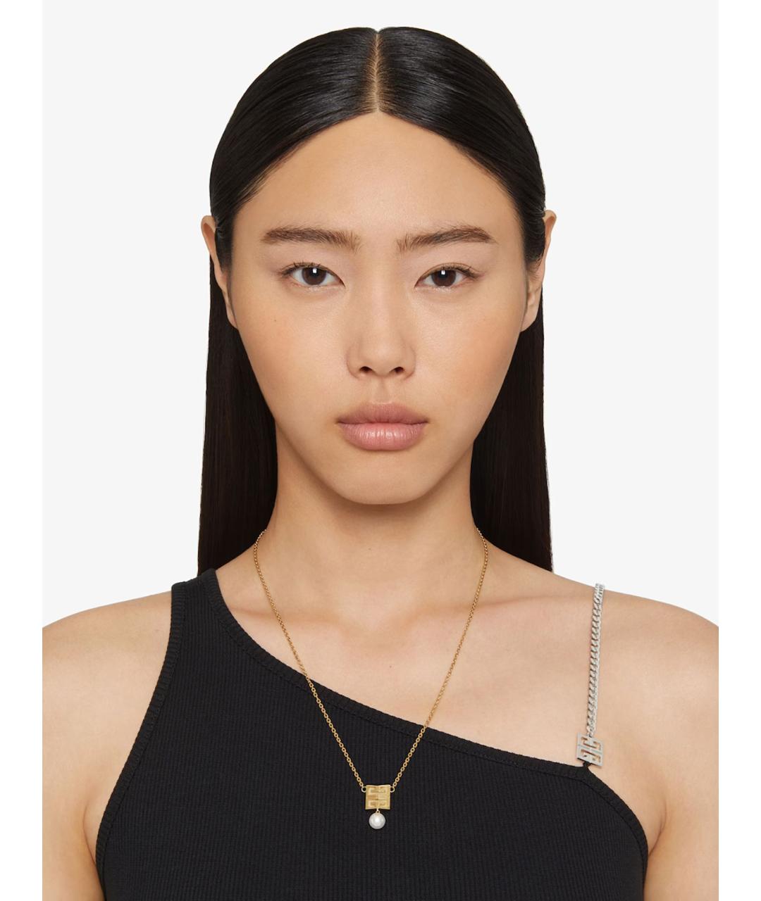 GIVENCHY Золотая латунная подвеска, фото 2