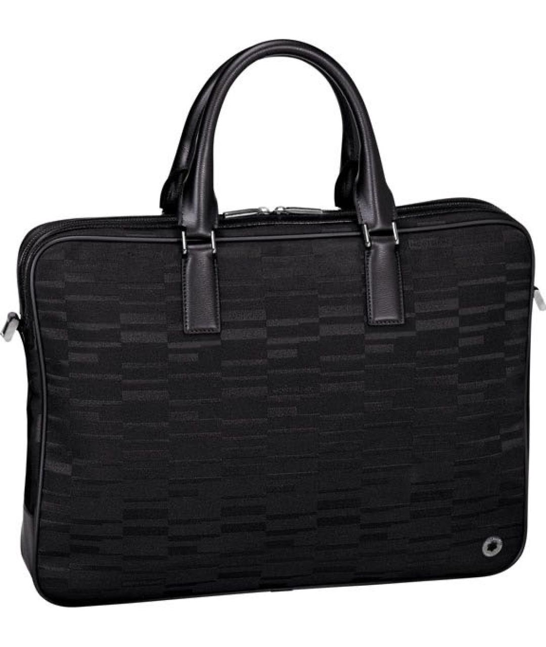 MONTBLANC Черный портфель, фото 1
