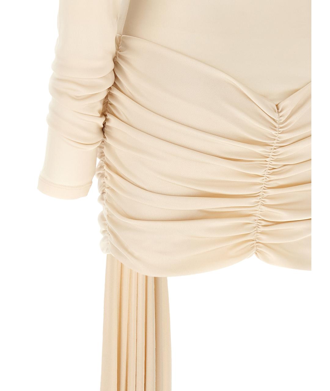 THE ANDAMANE Бежевое платье, фото 4