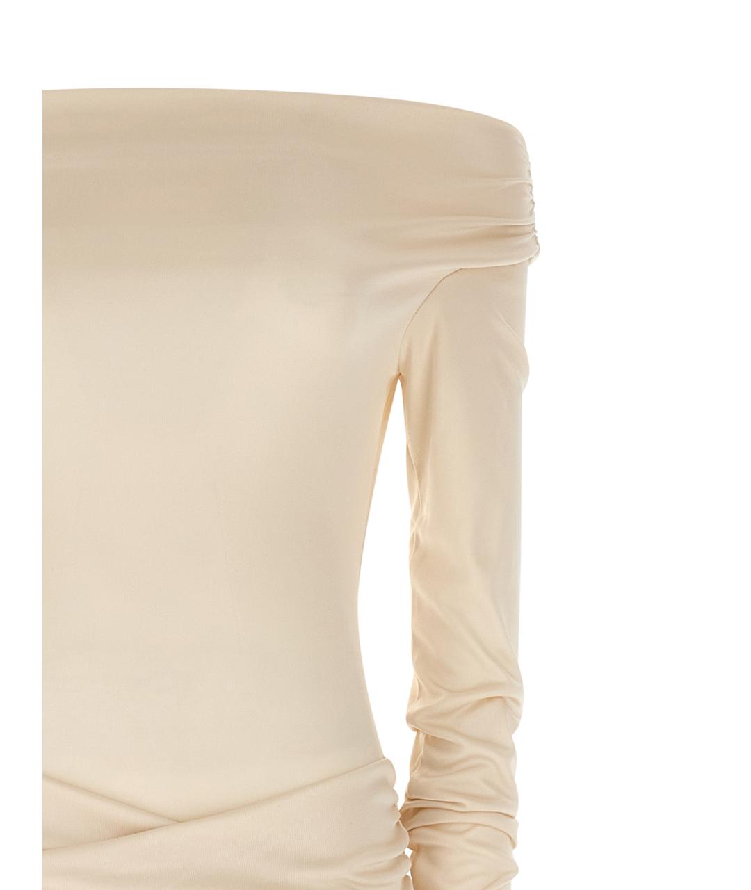 THE ANDAMANE Бежевое платье, фото 3