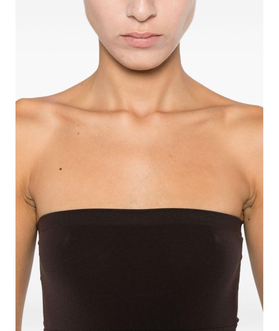 WOLFORD Коричневая майка, фото 5