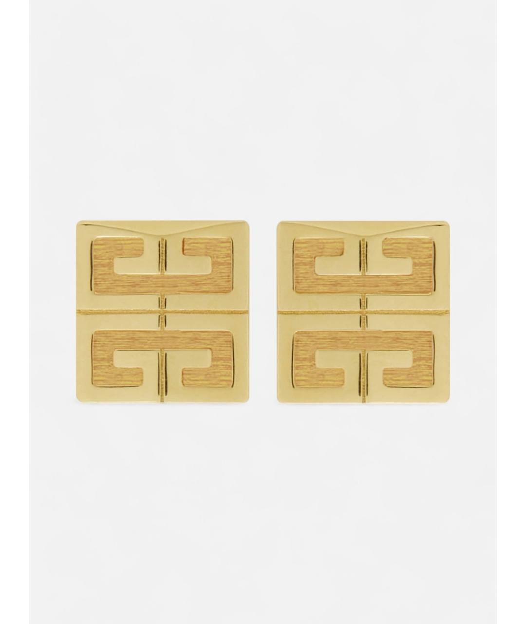 GIVENCHY Золотые металлические серьги, фото 3