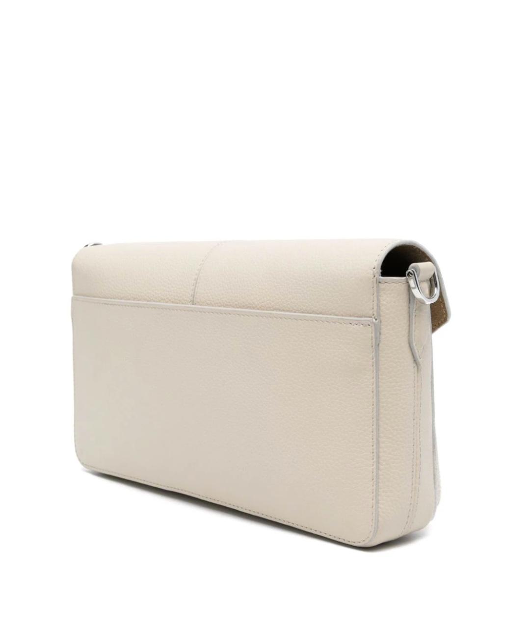 ZADIG & VOLTAIRE Белая кожаная сумка через плечо, фото 3