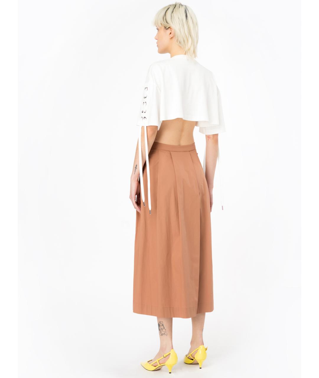 PINKO Белая хлопковая блузы, фото 3