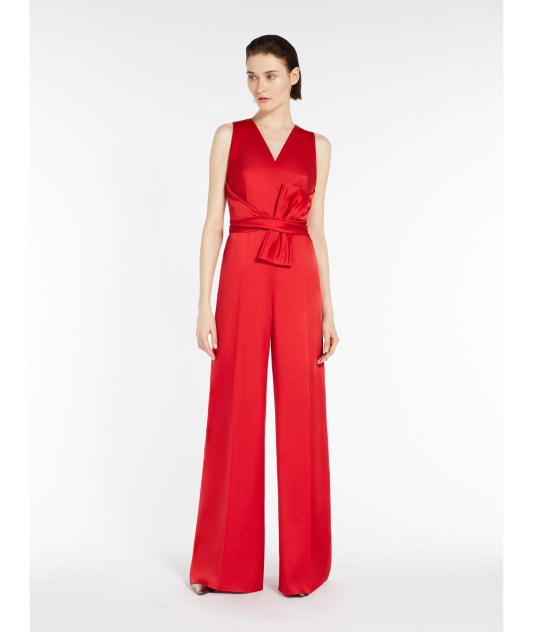MAX MARA STUDIO Красный комбинезон, фото 2