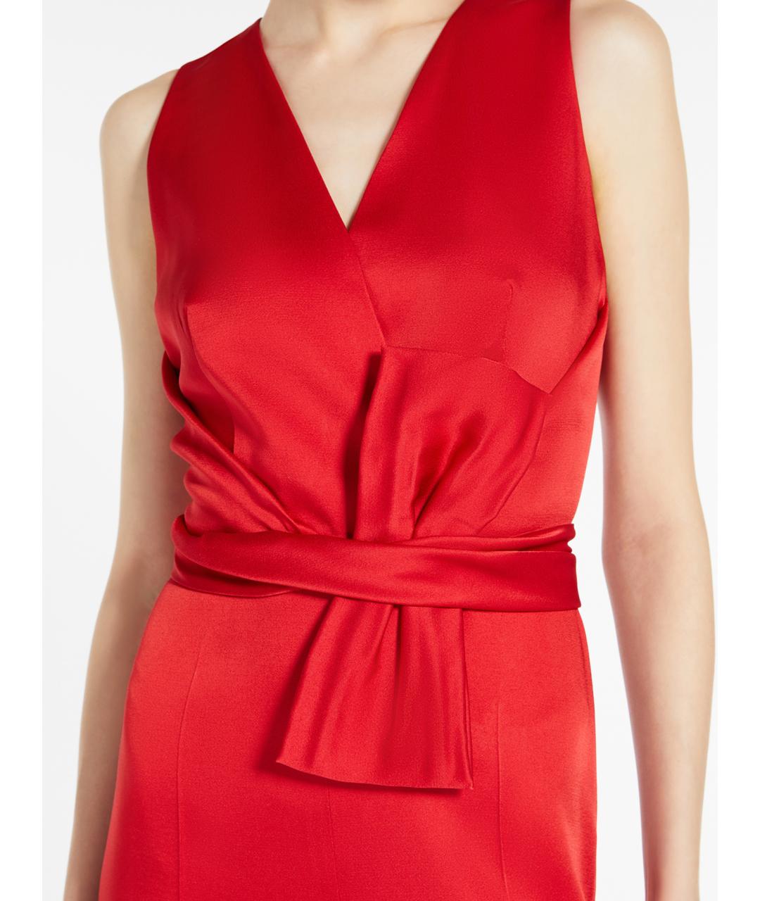 MAX MARA STUDIO Красный комбинезон, фото 4