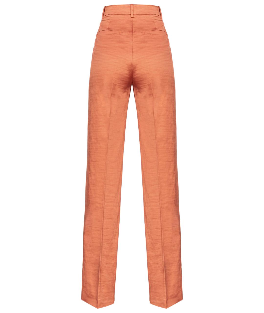 PINKO Хлопковые прямые брюки, фото 2