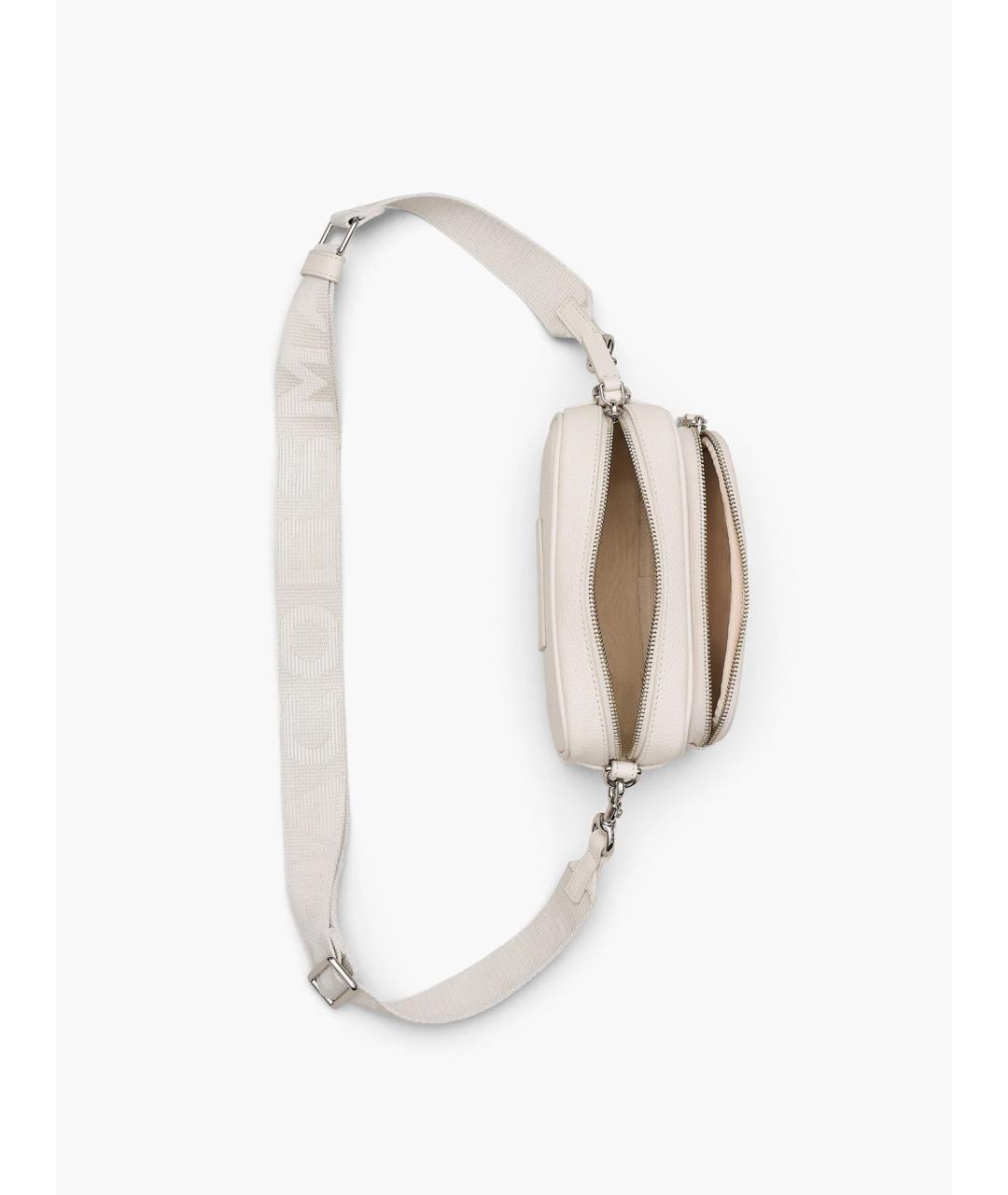 MARC JACOBS Белая кожаная сумка через плечо, фото 7