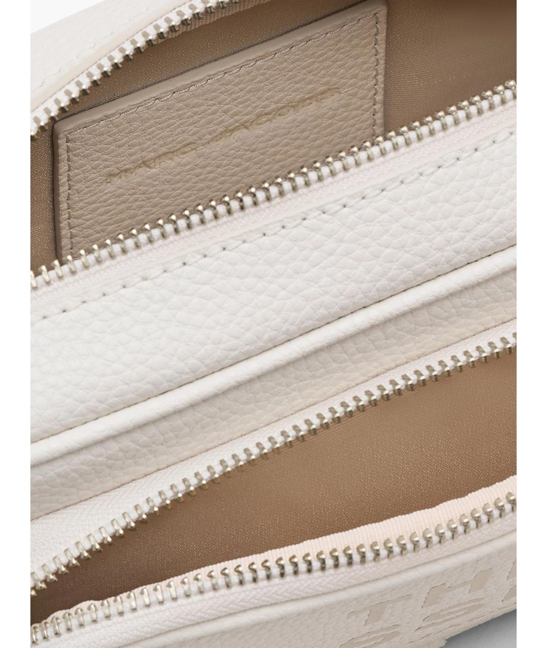 MARC JACOBS Белая кожаная сумка через плечо, фото 6