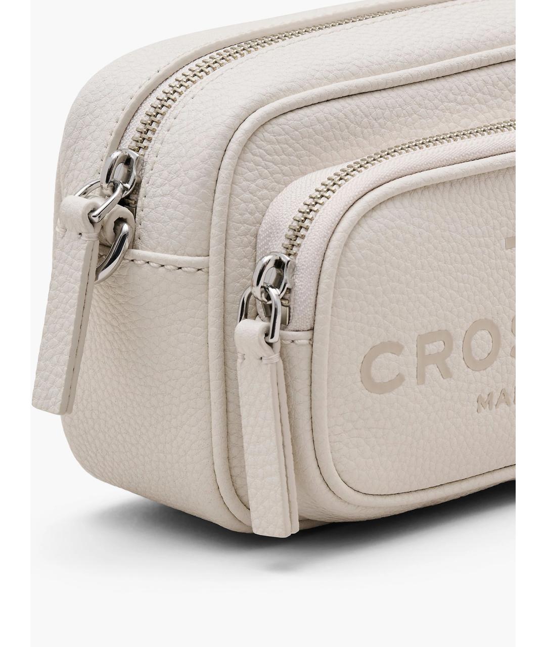 MARC JACOBS Белая кожаная сумка через плечо, фото 4