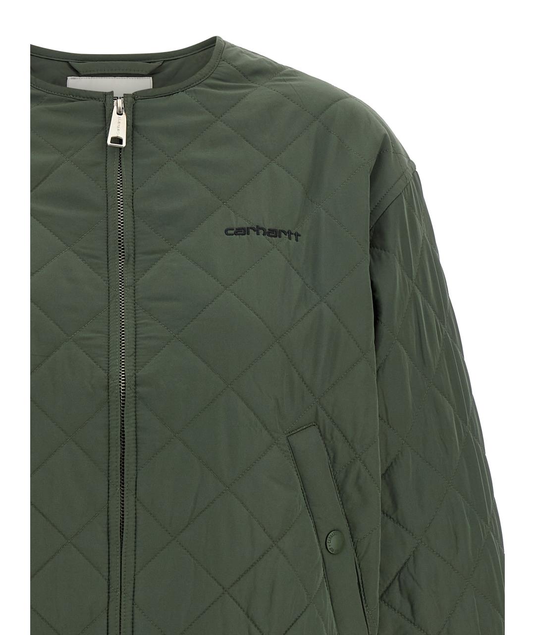 CARHARTT WIP Зеленая полиэстеровая куртка, фото 3