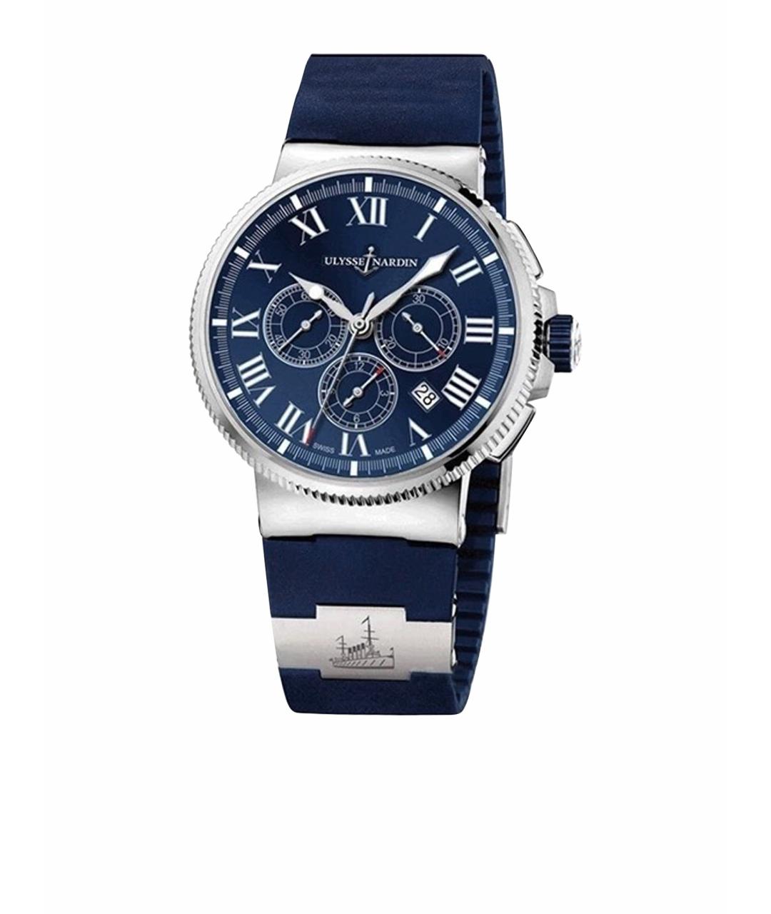 Ulysse Nardin Темно-синие часы, фото 1