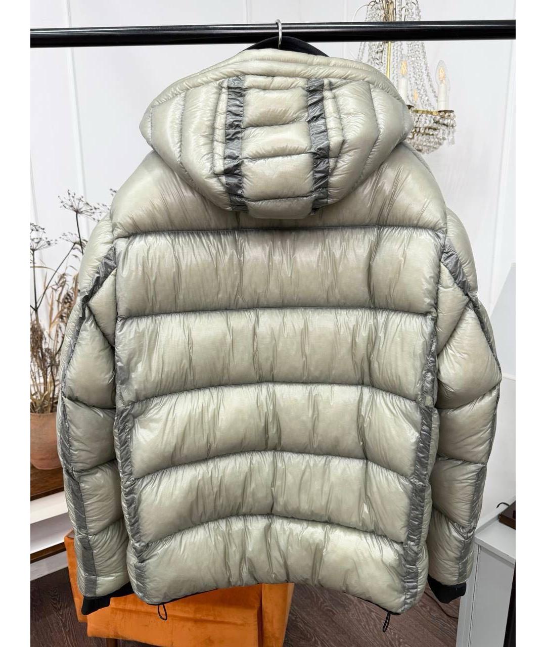 CP COMPANY Серый полиамидовый пуховик, фото 8