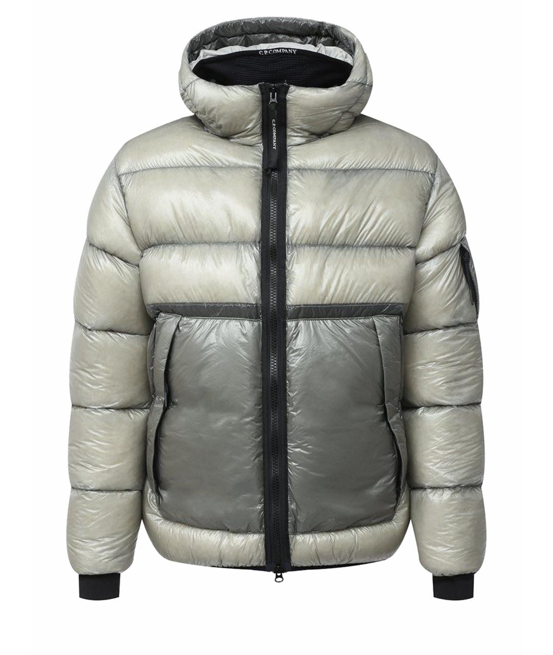 CP COMPANY Серый полиамидовый пуховик, фото 1