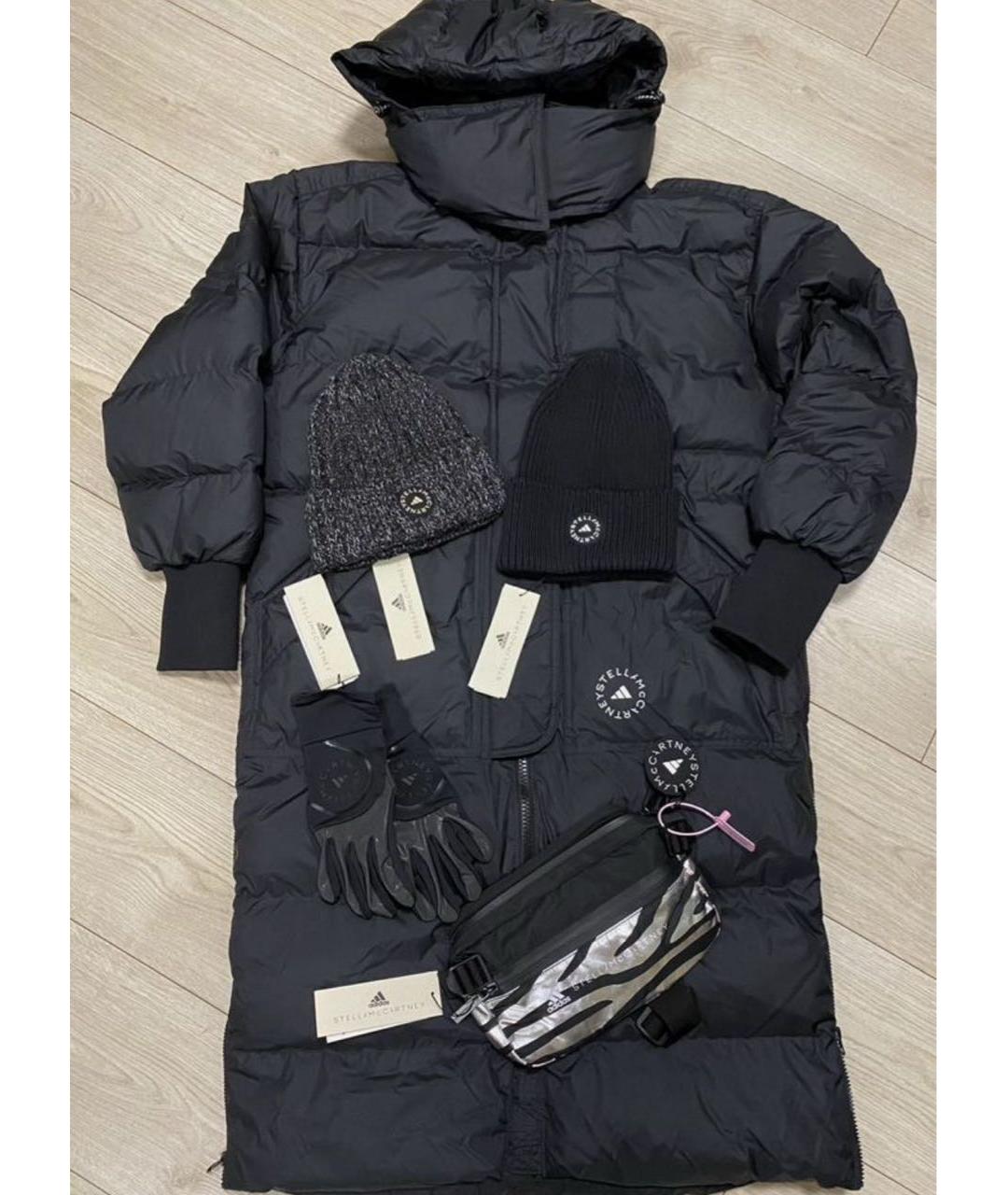 ADIDAS BY STELLA MCCARTNEY Черный пуховик, фото 3