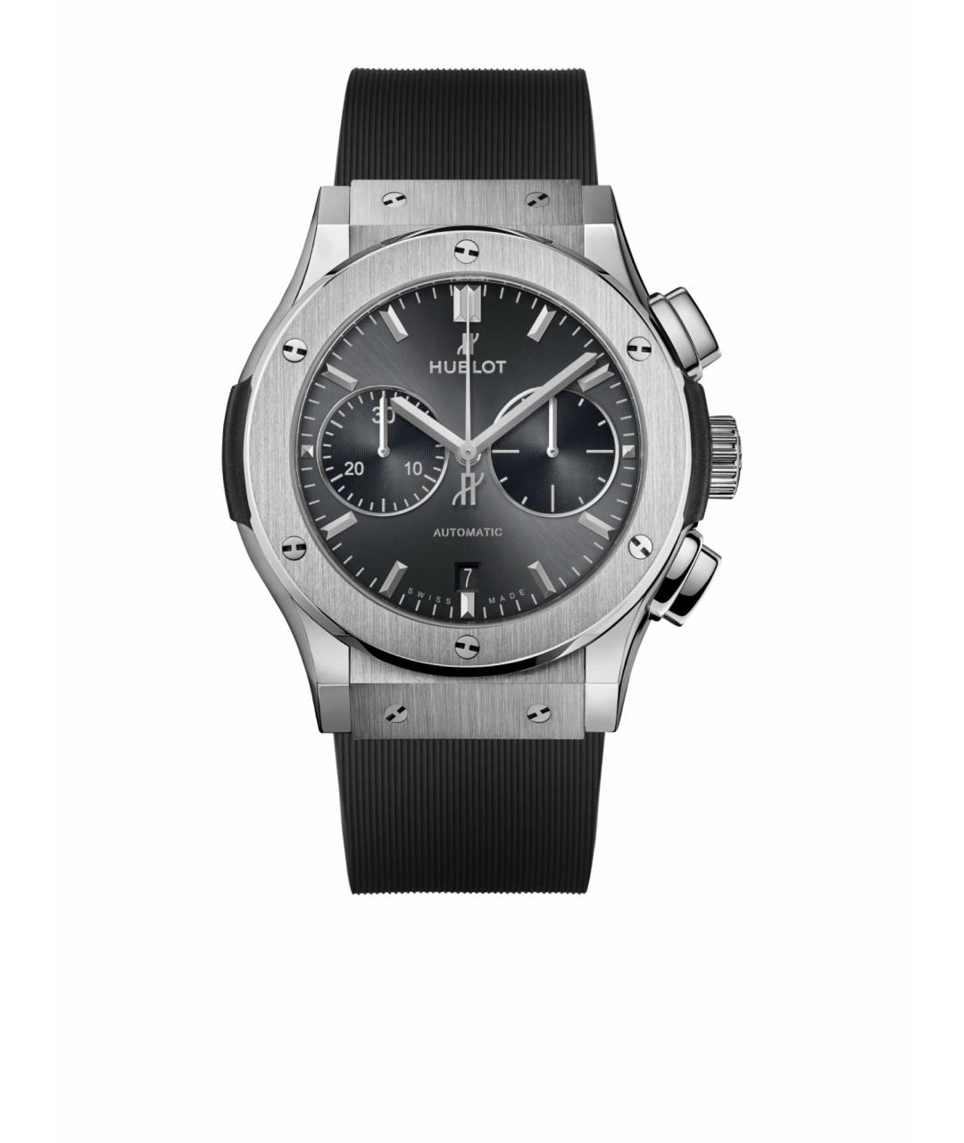 HUBLOT Черные металлические часы, фото 1