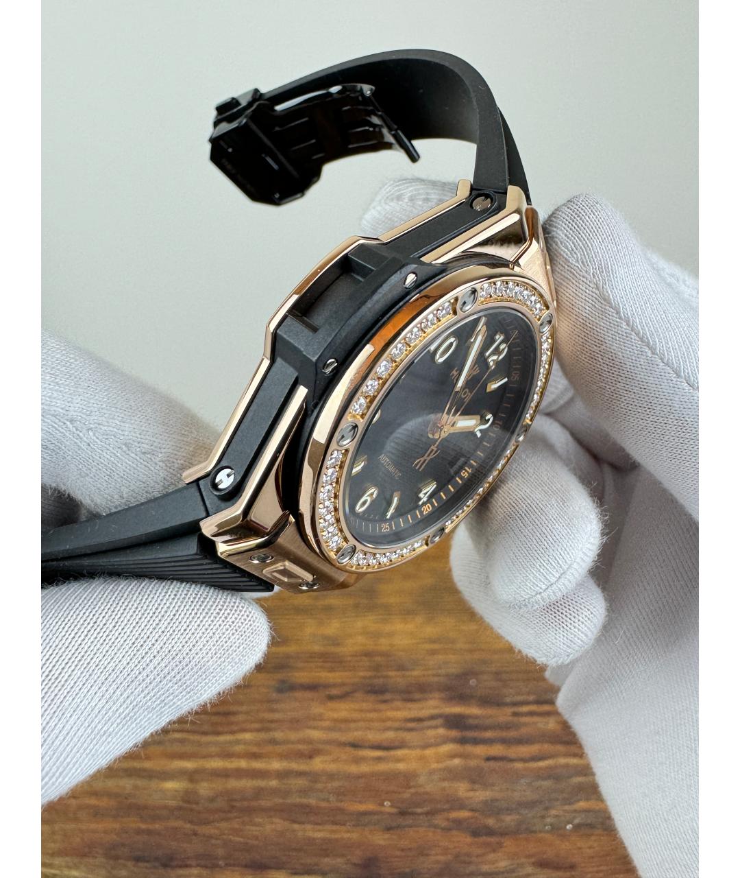 HUBLOT Золотые часы из розового золота, фото 4
