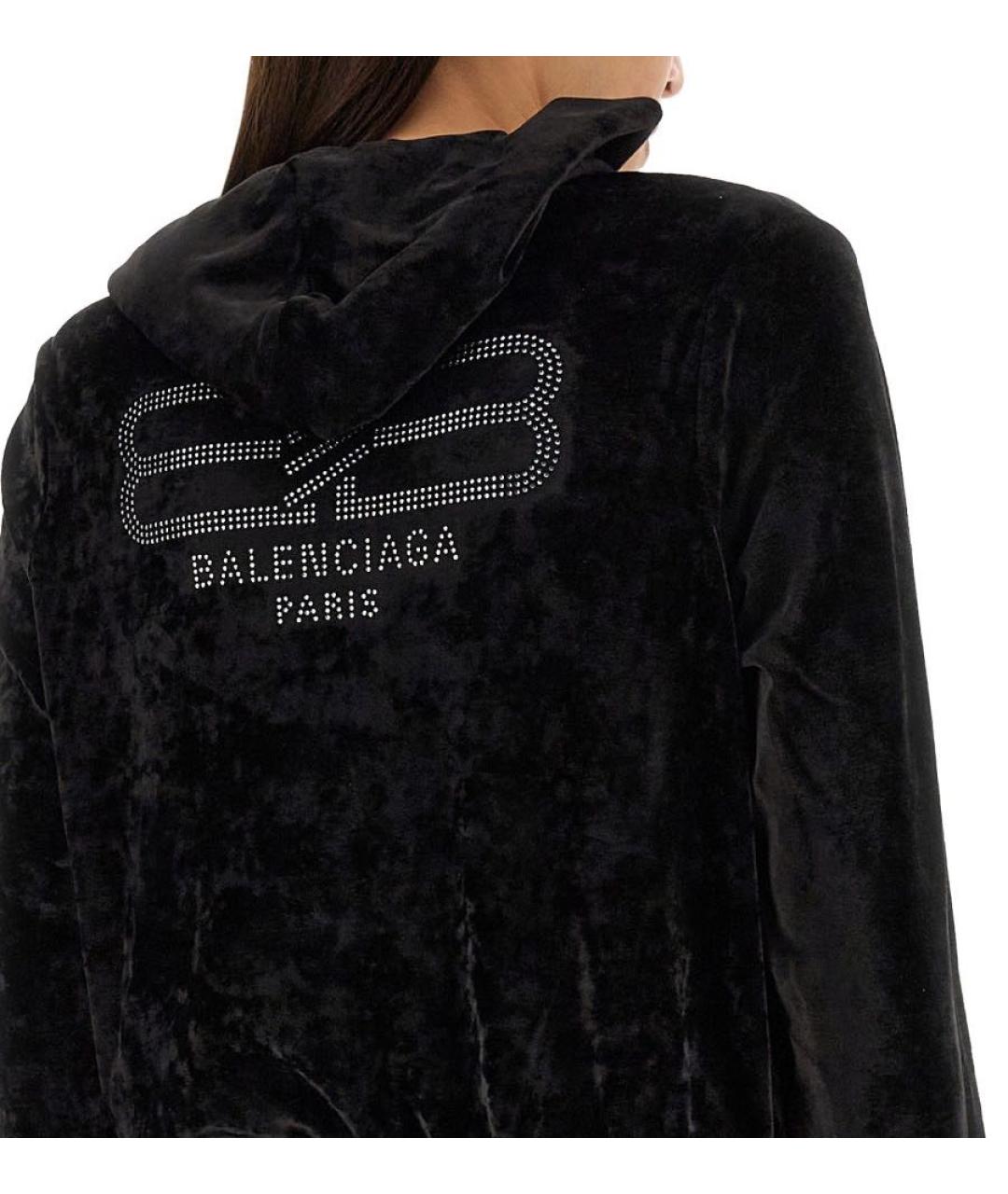 BALENCIAGA Черный костюм с юбками, фото 4