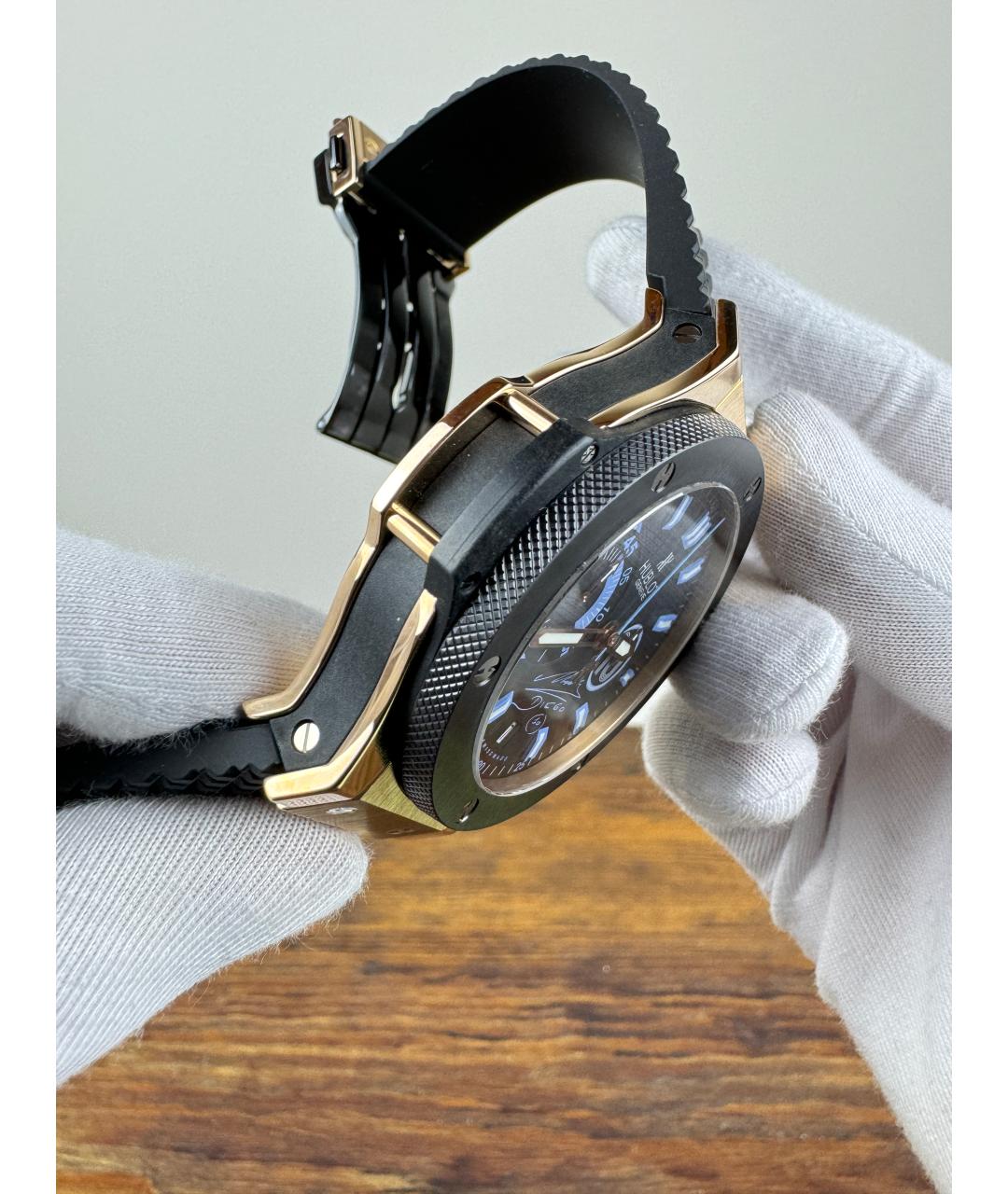 HUBLOT Золотые часы из розового золота, фото 4