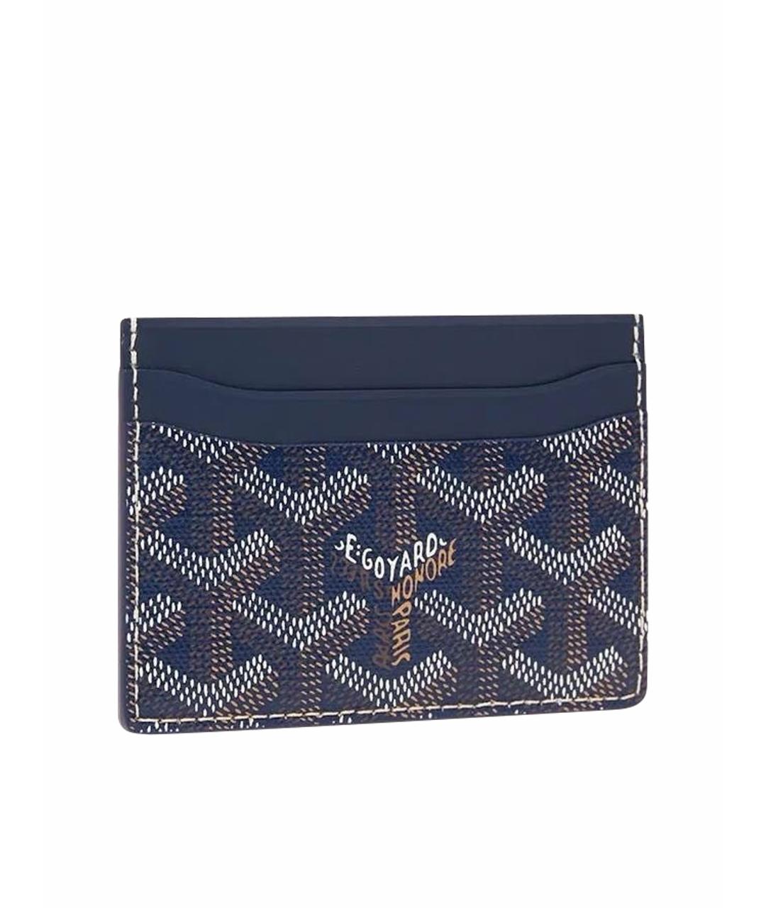 GOYARD Темно-синий кардхолдер, фото 1