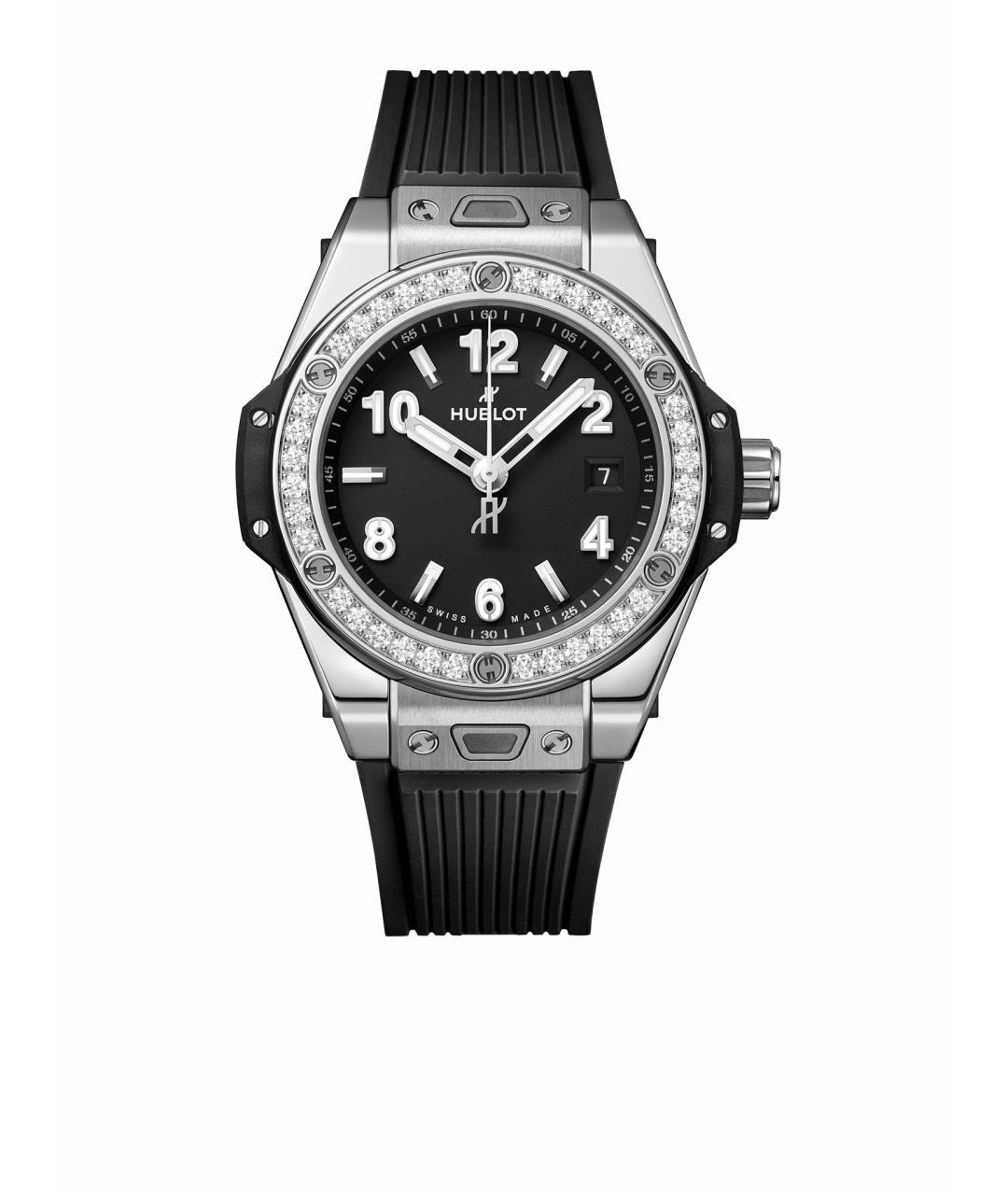 HUBLOT Черные металлические часы, фото 1