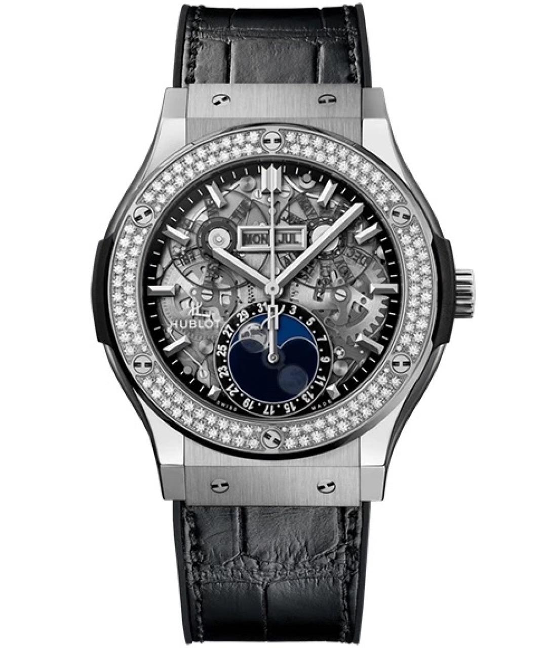 HUBLOT Черные металлические часы, фото 7