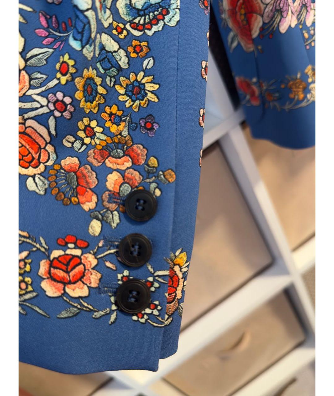 ROBERTO CAVALLI Мульти вискозный жакет/пиджак, фото 8