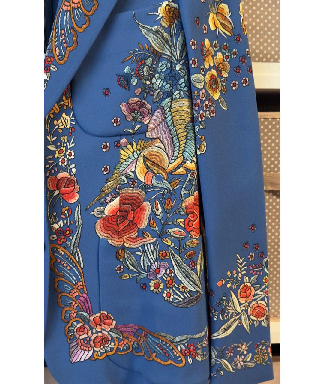 ROBERTO CAVALLI Мульти вискозный жакет/пиджак, фото 5