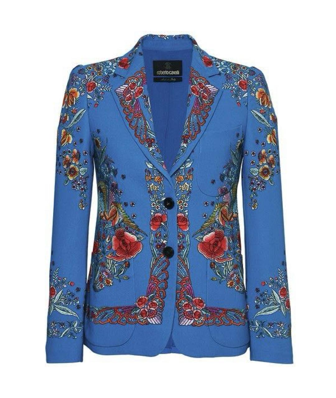 ROBERTO CAVALLI Мульти вискозный жакет/пиджак, фото 1