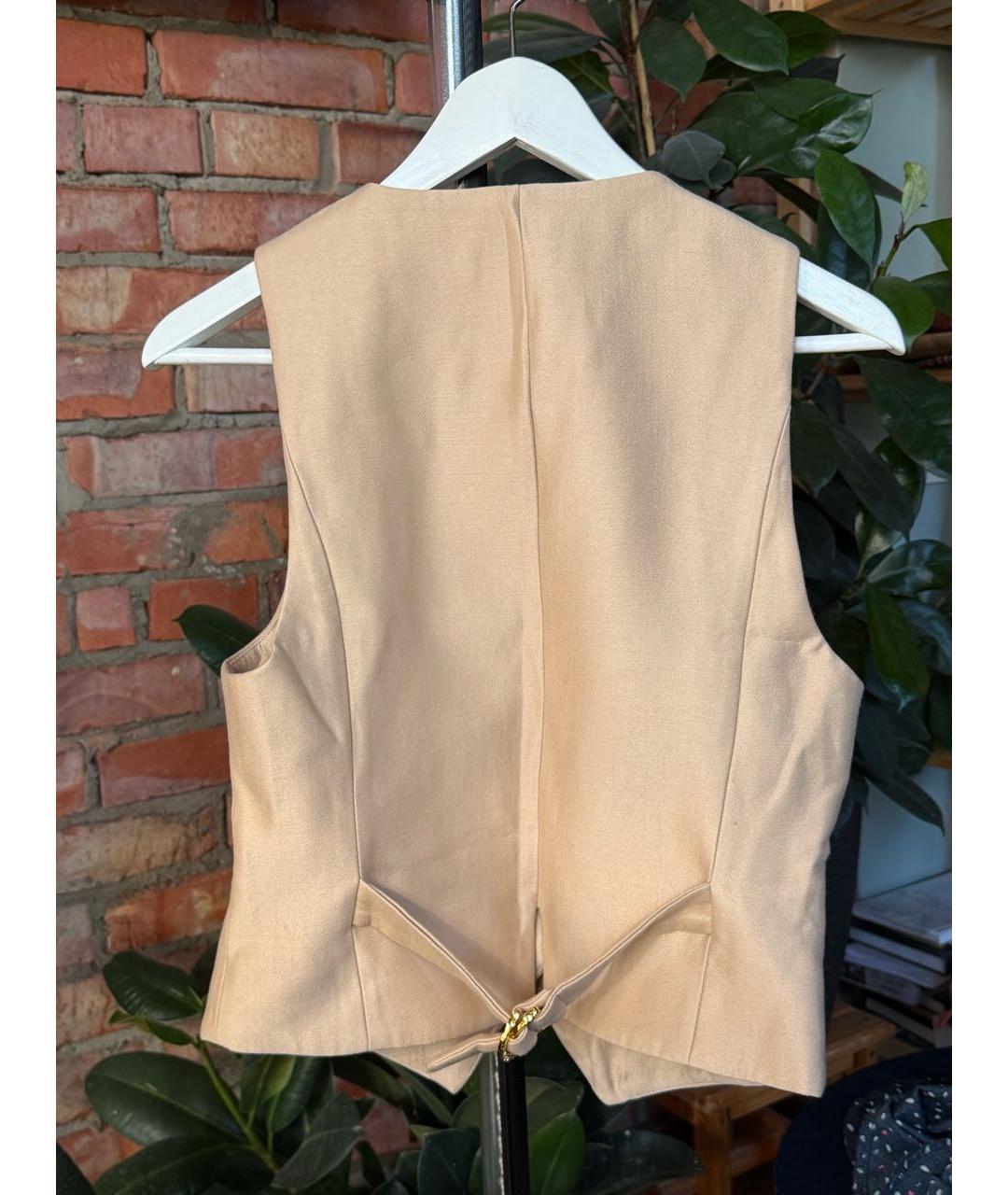 ZIMMERMANN Бежевый шерстяной жилет, фото 2