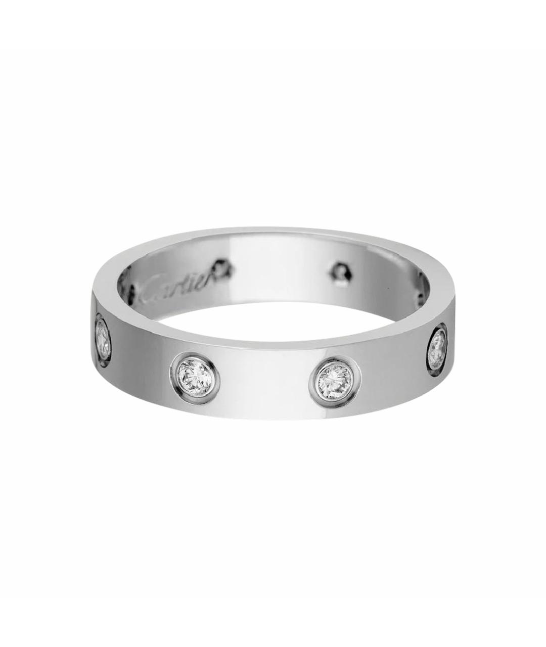 CARTIER Серебряное кольцо из белого золота, фото 1