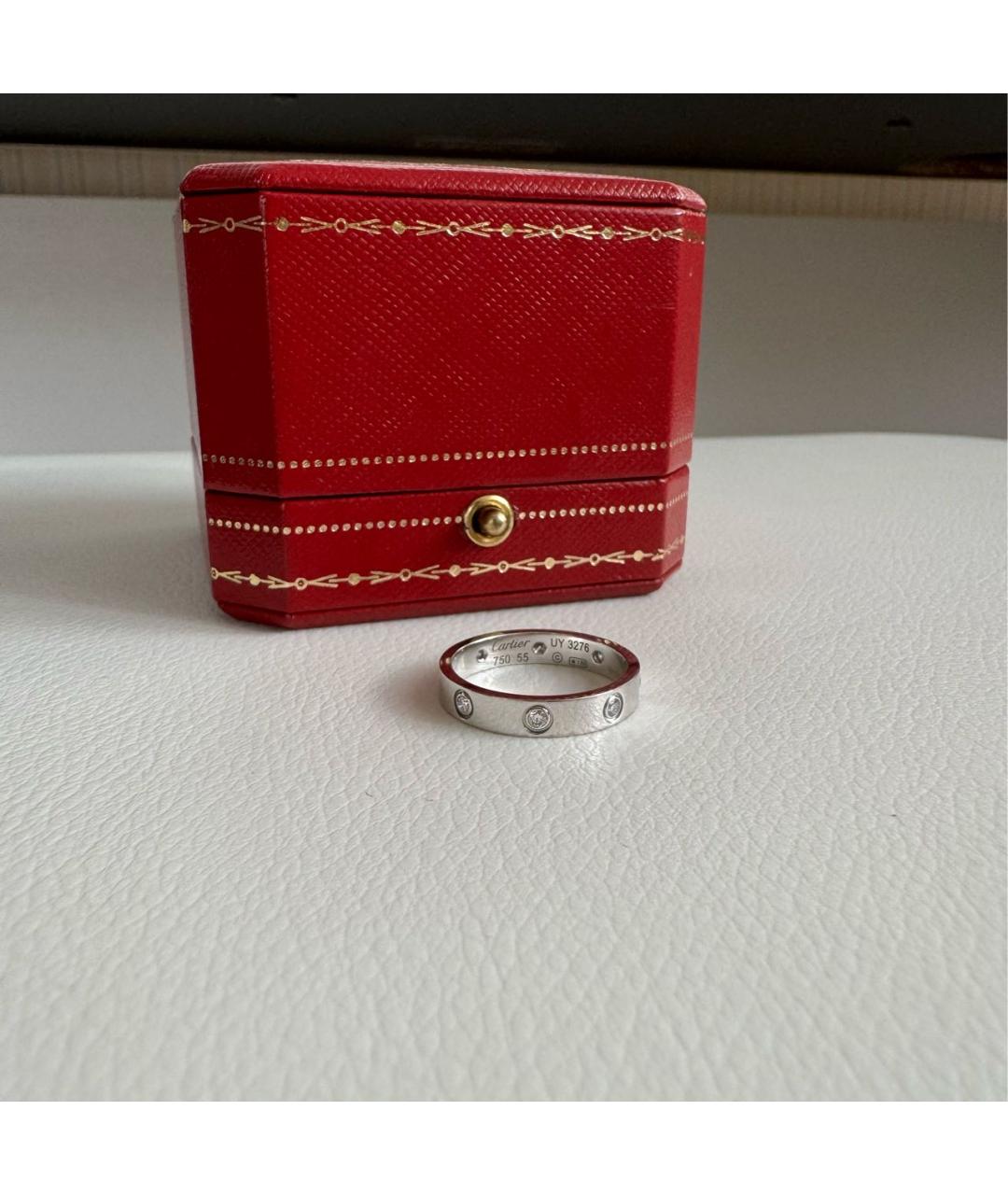 CARTIER Серебряное кольцо из белого золота, фото 3