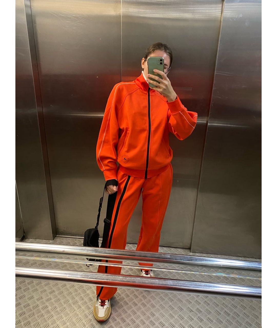 ADIDAS BY STELLA MCCARTNEY Красный хлопко-эластановый спортивные костюмы, фото 7