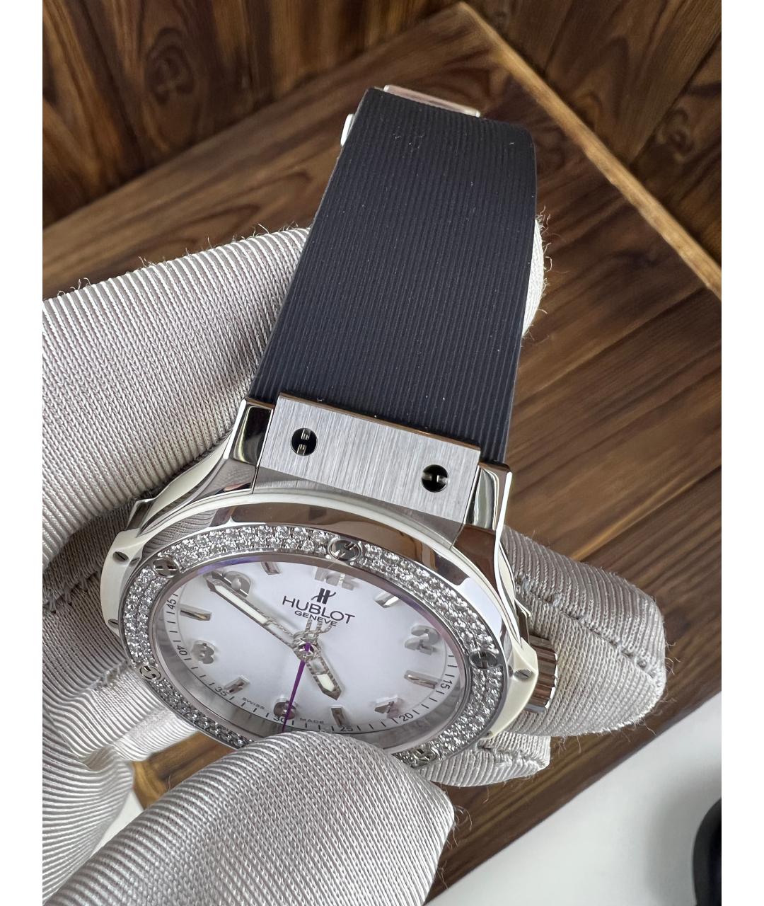 HUBLOT Белые металлические часы, фото 6