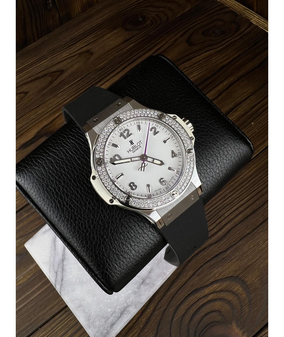 HUBLOT Белые металлические часы, фото 2
