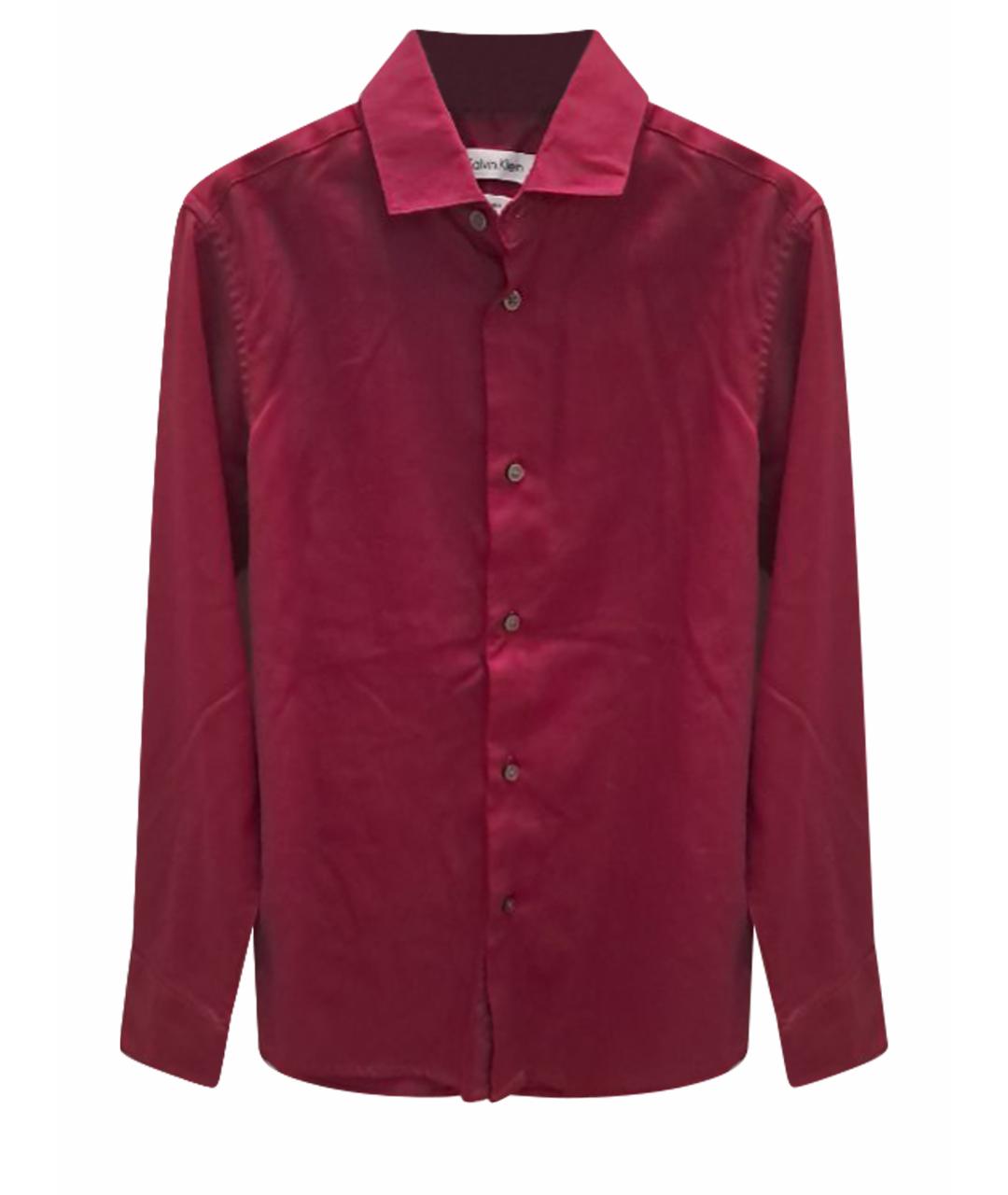 CALVIN KLEIN KIDS Фиолетовая атласная детская рубашка, фото 1